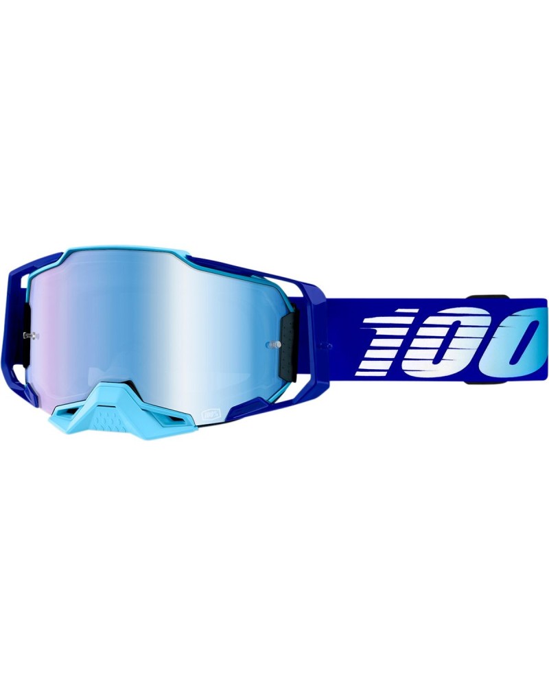 Goggles 100% | armega off road cross blue