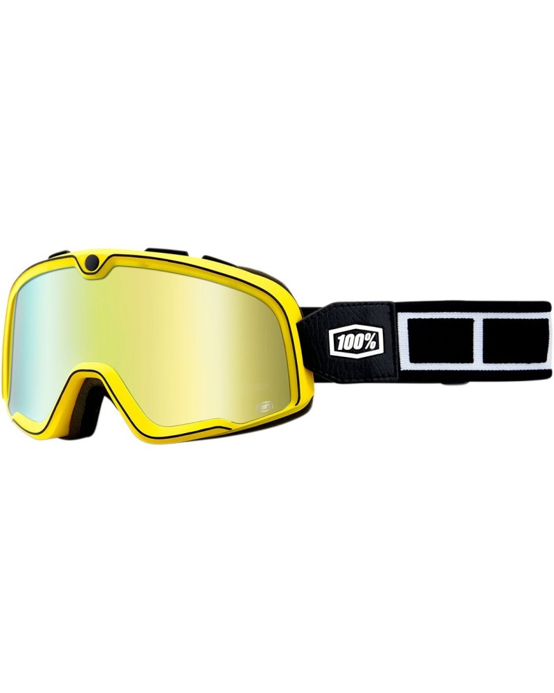 Goggles 100% | barstow classic off road cross yellow
