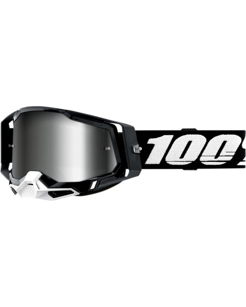 Goggles 100% | racecraft 2 off road cross black white