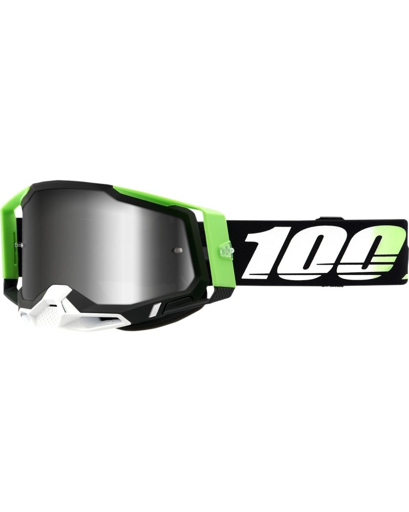 Goggles 100% | racecraft 2 off road cross black green
