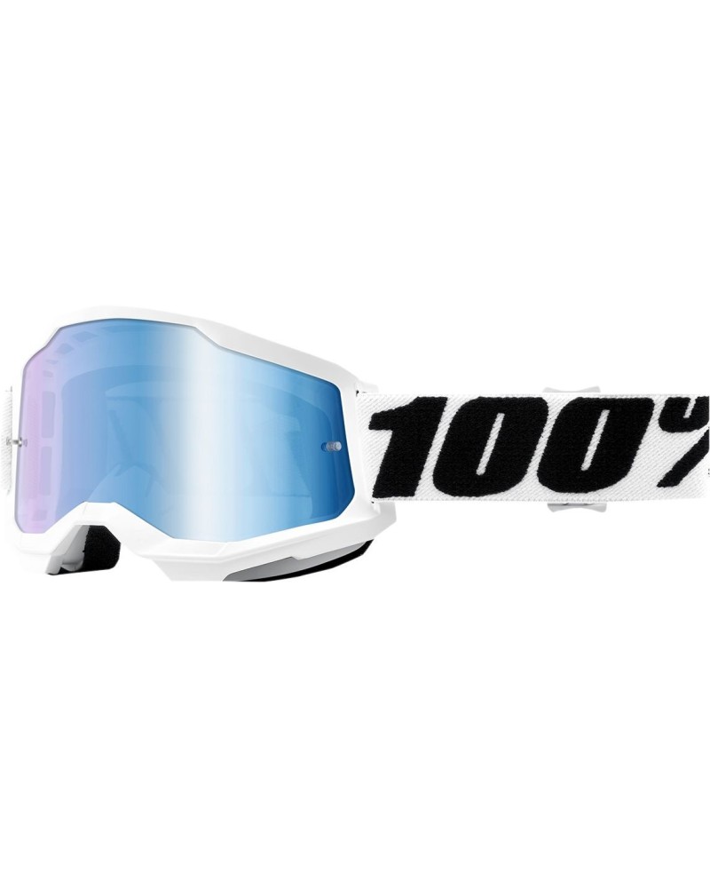Goggles 100% | strata 2 off road cross white