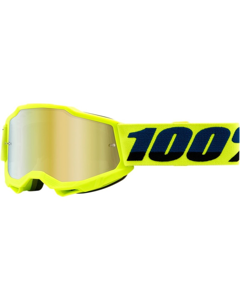 Goggles 100% | accuri 2 off road cross hi-vis yellow
