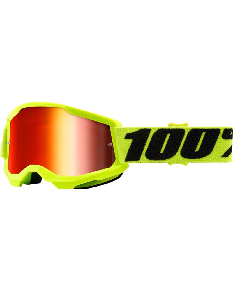 Goggles 100% | strata 2 off road cross yellow