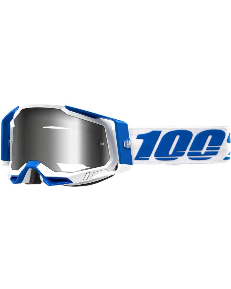 Goggles 100% | racecraft 2 off road cross blue white