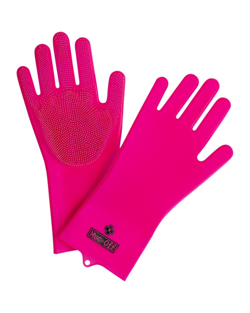 MUC-OFF | Scrubber Gloves Pink M