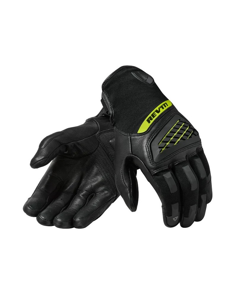 Rev'it | Lightweight and versatile summer gloves for men Neutron 3 Black-Neon Yellow