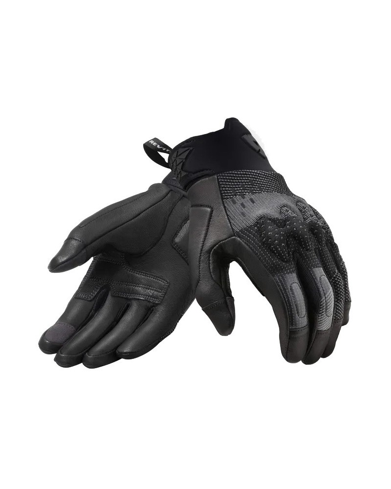 Rev'it | Kinetic short urban sports gloves Black-Anthracite