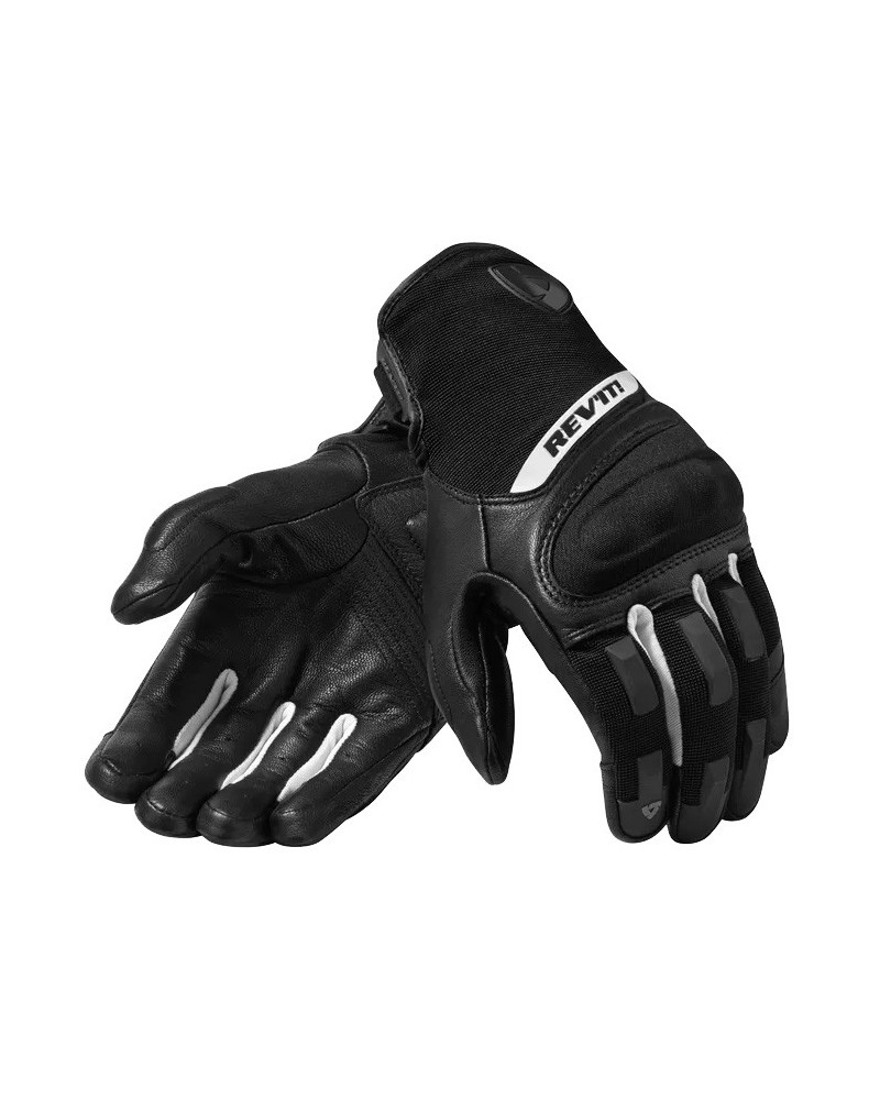 Rev'it | Lightweight and versatile men's summer gloves Striker 3 Black-White
