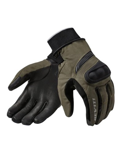 Rev'it | Waterproof gloves with fleece lining and short cuff Hydra 2 H2O - Dark Green