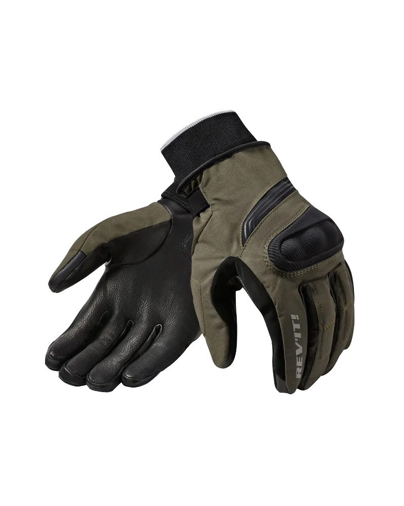 Rev'it | Waterproof gloves with fleece lining and short cuff Hydra 2 H2O - Dark Green