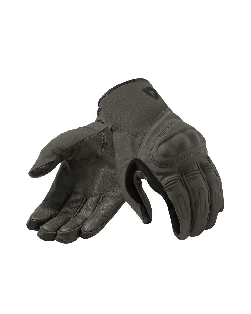 Revit | Soft waterproof urban gloves Cassini H20 - Dark Green