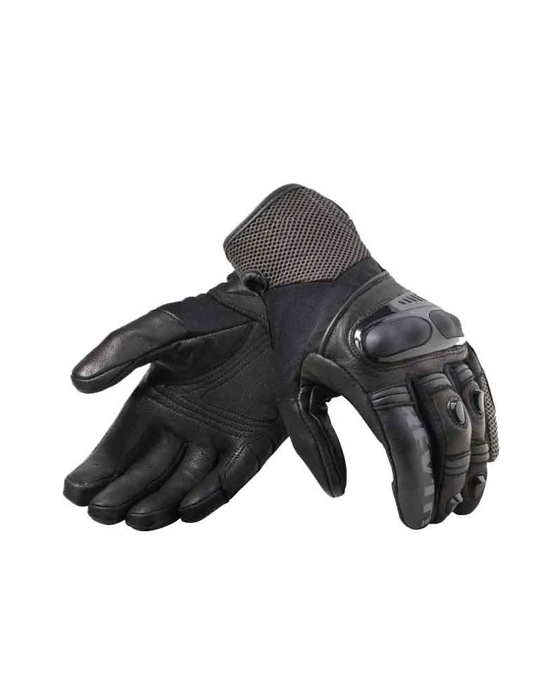 Rev'it | Short urban sports gloves Metric - Black-Anthracite