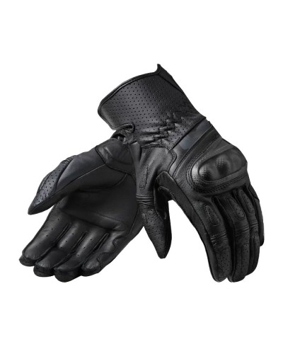Rev'it | Chevron 3 Full Leather Short Gloves - Black