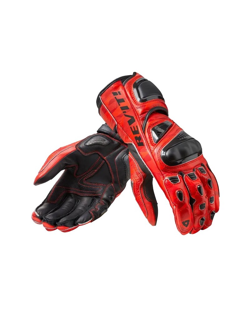 Rev'it | Racing gloves with MotoGP specifications - Jerez 3 Red-Black