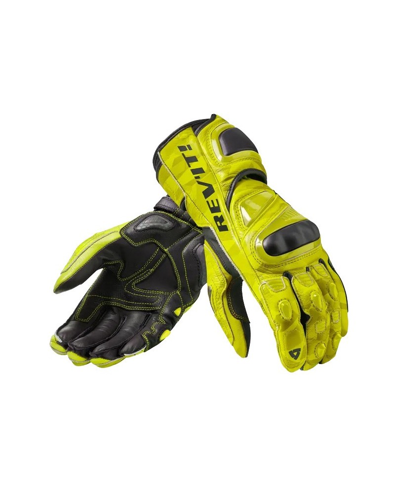 Rev'it | Race gloves with MotoGP specifications - Jerez 3 Neon Yellow-Black